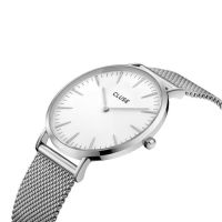 CLUSE | Boho Chic - Mesh Zilver/Wit 3